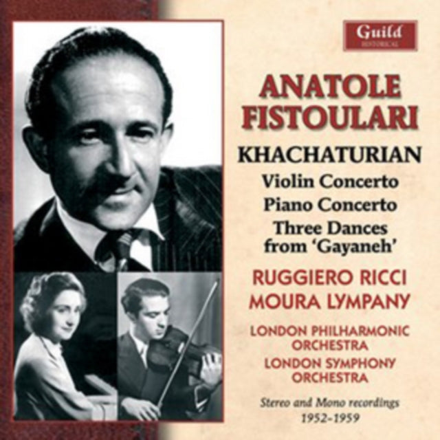 Anatole Fistoulari: Khachaturian: Violin Concerto/...