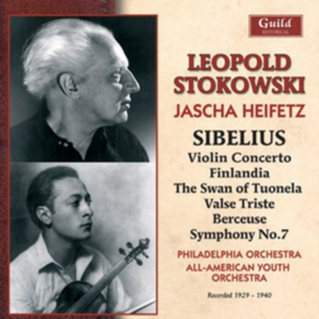 Leopold Stokowski: Sibelius: Violin Concerto/Finlandia/...