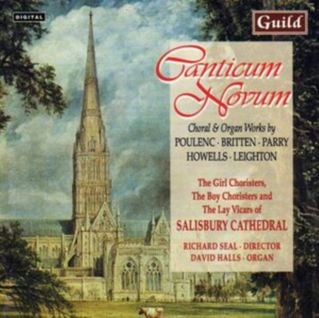 Canticum Novum: Choral & Organ Works By Poulenc/Britten/Parry/...