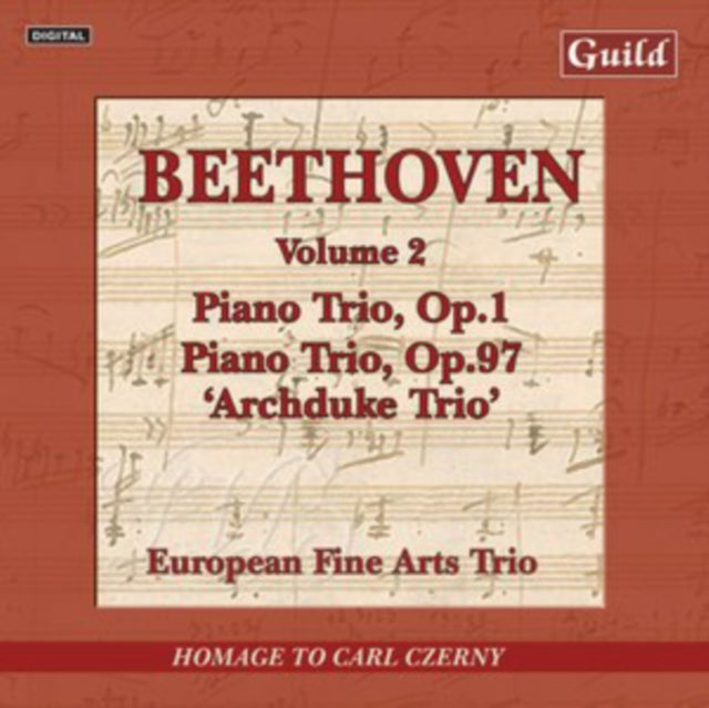 Beethoven: Piano Trio, Op. 1/Piano Trio, Op. 97, 'Archduke Trio'