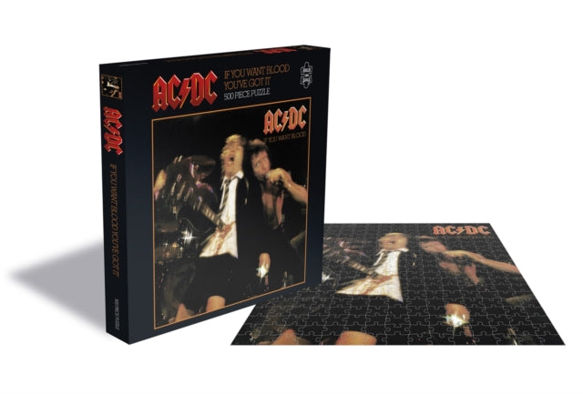 AC/DC If You Want Blood (500 Piece Jigsaw Puzzle)