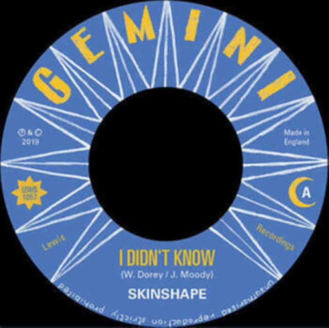 I Didn't Know (Extended Mix)/I Didn't Know (Dub Version)