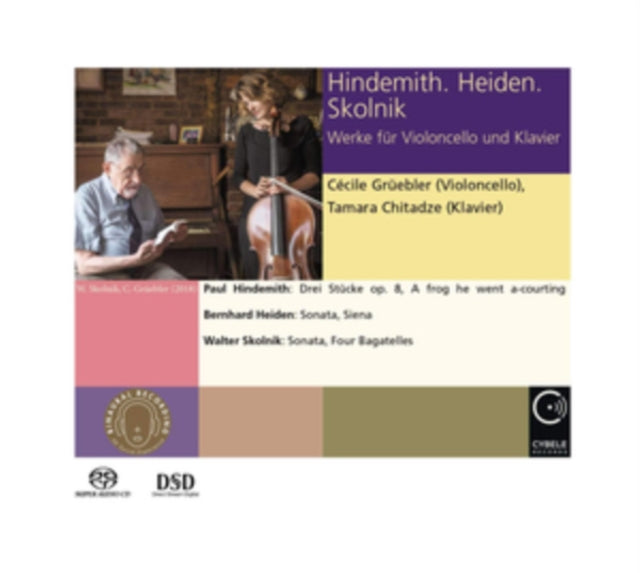 Hindemith/Heiden/Skolnik: Werke Für Violoncello Und Klavier