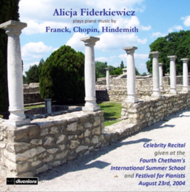 Alicja Fiderkiewicz Plays Piano Music By Franck, Chopin,...
