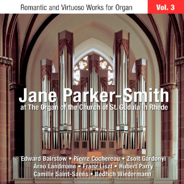 Jane Parker-Smith at the Organ of the Church of St. Gudula