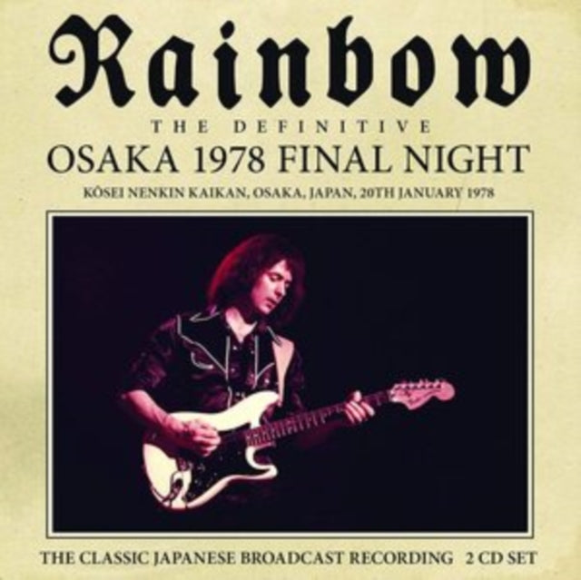 The Definitive Osaka 1978 Final Night