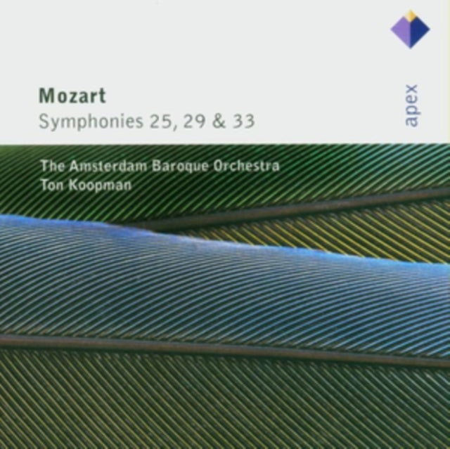Symphonies 25, 29 and 33 (Koopman, Amsterdam Baroque Orch.)
