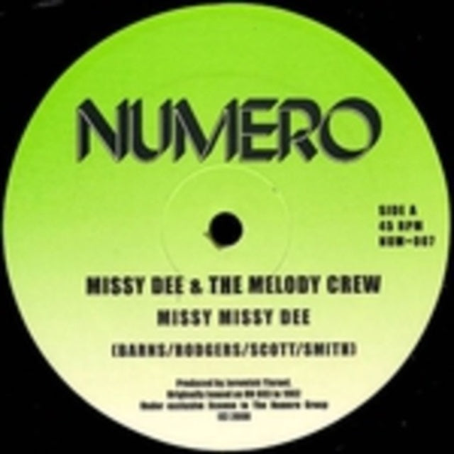 Missy missy dee/Instrumental