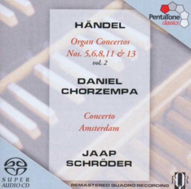 Händel: Organ Concertos Nos. 5, 6, 8, 11 & 13