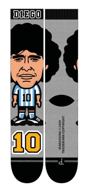 Diego Maradona Caricature #10 Socks (One Size)