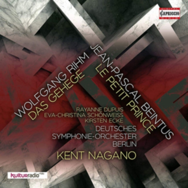 Wolfgang Rihm: Das Gehege/Jean-Pascal Beintus: Le Petit Prince