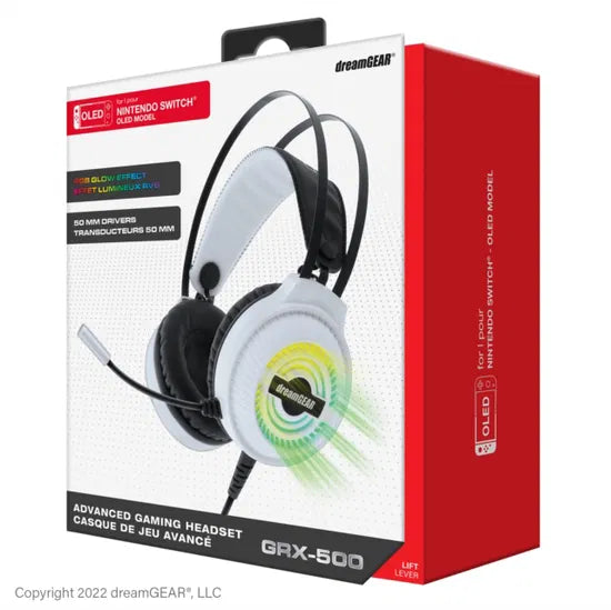 Dreamgear Grx-500 For Nintendo Switch - Oled Switch & Switch Lite
