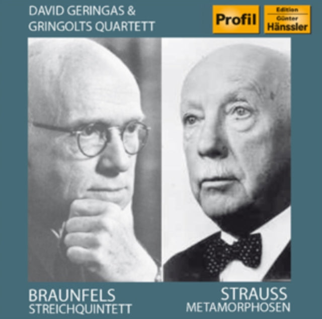Braunfels: Streichquintett/Strauss: Metamorphosen