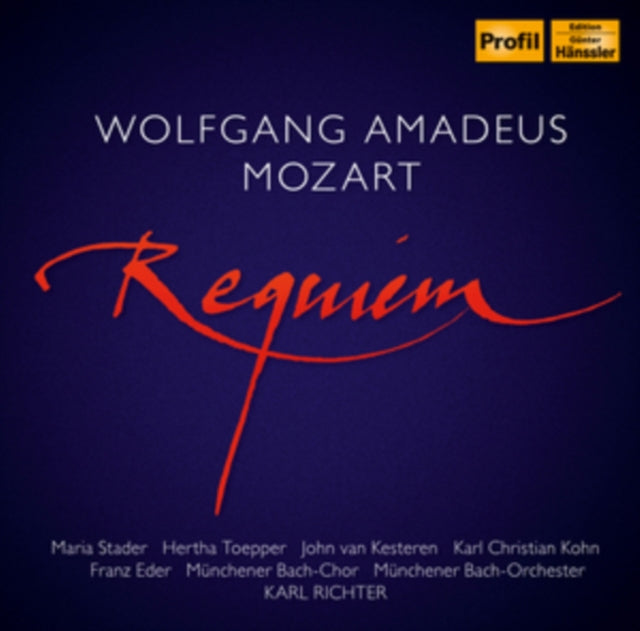 Wolfgang Amadeus Mozart: Requiem