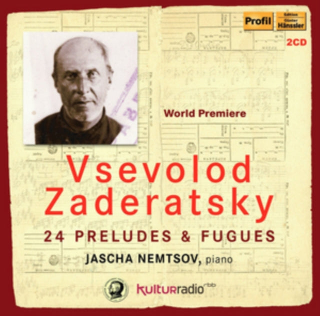 Vsevolod Zaderatsky: 24 Preludes & Fugues