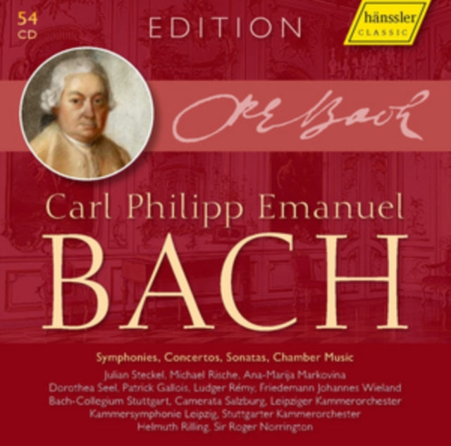 Carl Philipp Emanuel Bach: Symphonies/Concertos/Sonatas/...