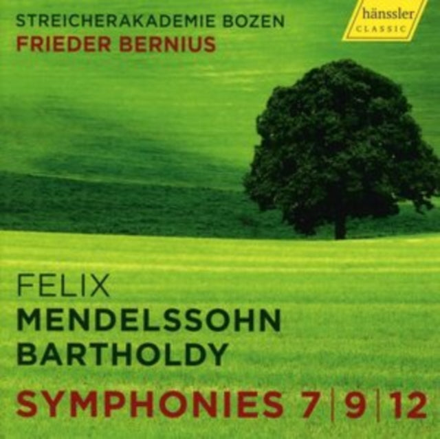 Felix Mendelssohn Bartholdy: Symphonies 7/9/12