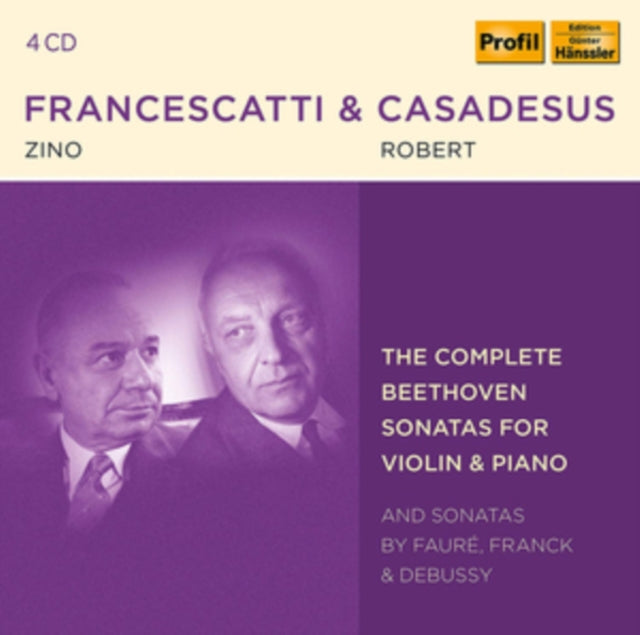 Zino Francescatti/Robert Casadesus: The Complete Beethoven...