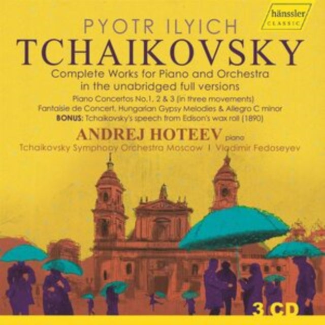 Pyotr Ilyich Tchaikovsky: Complete Works for Piano and Orchestra