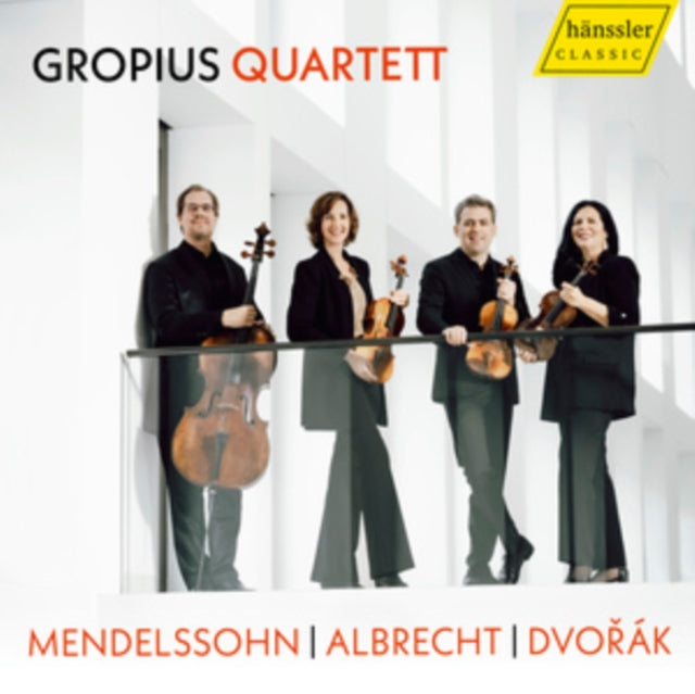 Gropius Quartett: Mendelssohn/Albrecht/Dvorák