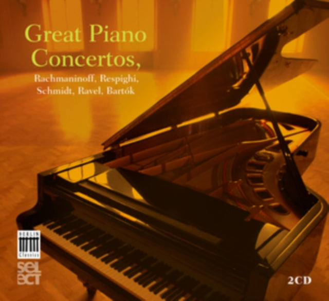 Great Piano Concertos, Rachmaninoff, Respighi, Schmidt, Ravel...