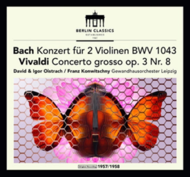 Bach: Konzert Fur 2 Violinen, BWV 1043/...