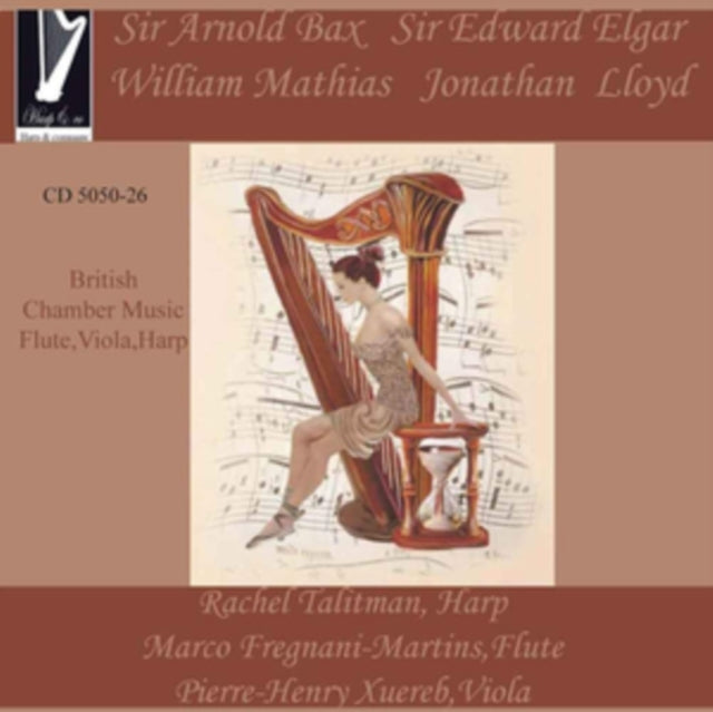 British Chamber Music for Flute, Viola, Harp