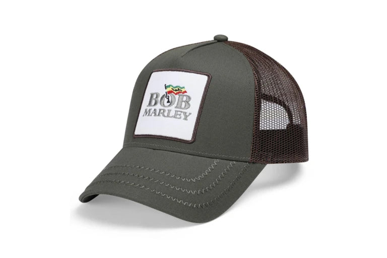 Bob Marley Trucker Cap Green