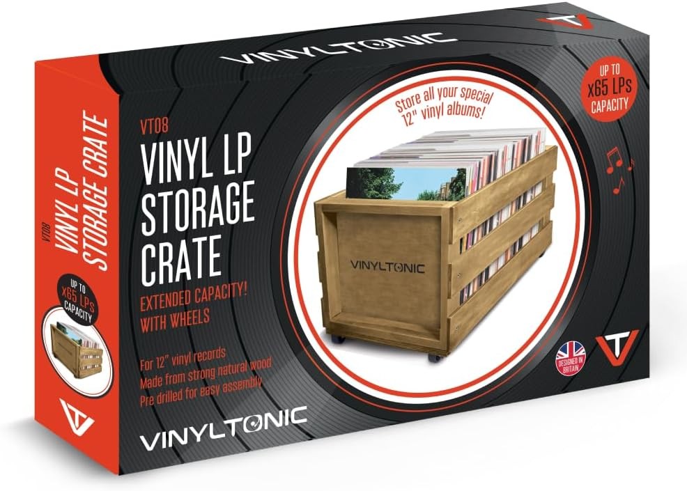 Vinyl Tonic LP Storage Crate