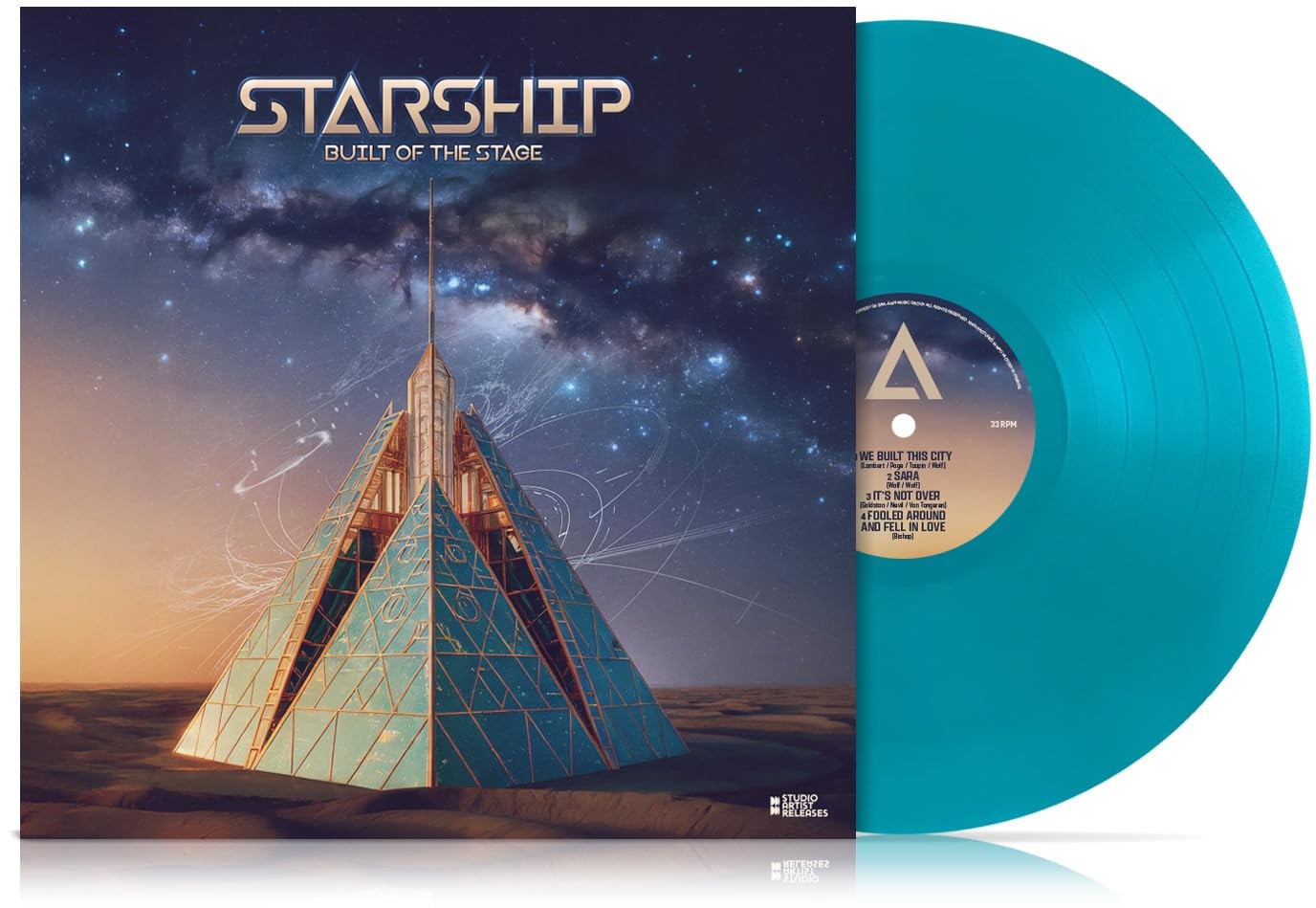 Built Of The Stage (Turquoise Blue Vinyl)