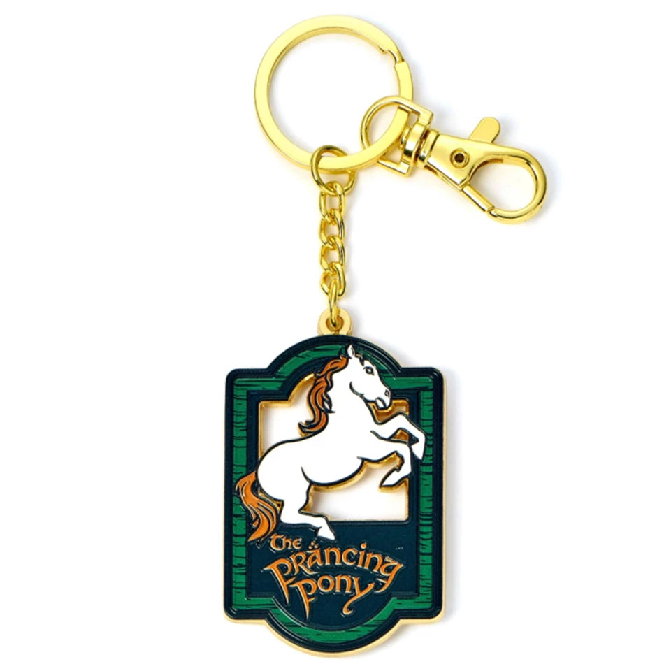 Lord Of The Rings Prancing Pony Pub Sign Keyring