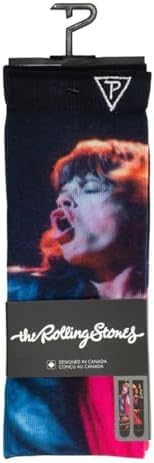 Rolling Stones Mick Live In Colour Socks (One Size)