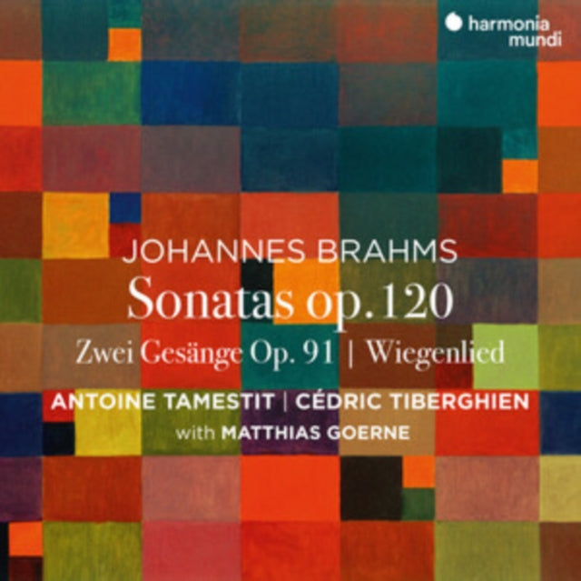 Johannes Brahms: Sonatas, Op. 120/Zwei Gesänge, Op. 91/Wiegenlied