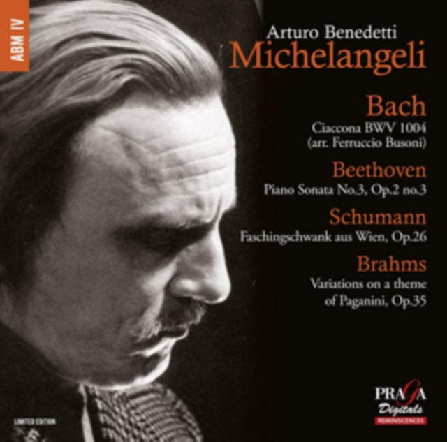 Arturo Benedetti Michelangeli: Bach - Ciaccona, BWV1004/...