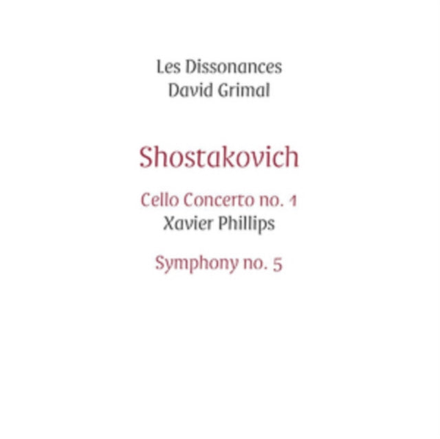 Shostakovich: Cello Concerto No. 1/Symphony No. 5