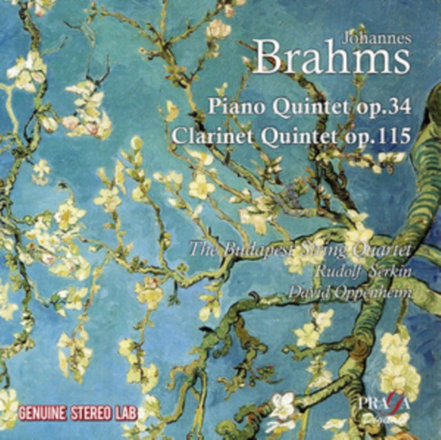 Johannes Brahms: Piano Quintet, Op. 34/Clarinet Quintet, Op. 115