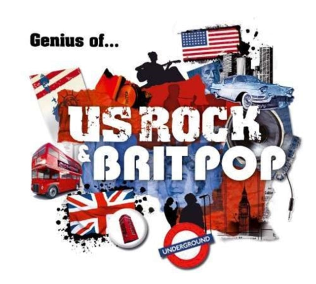 Genius Of Us Rock Brit Pop 2Cd