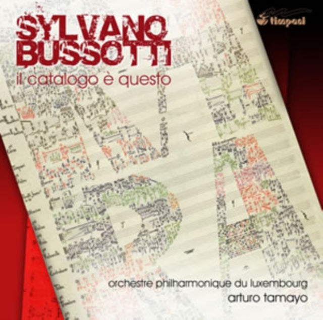 Sylvano Bussotti: Il Catalogo E Questo