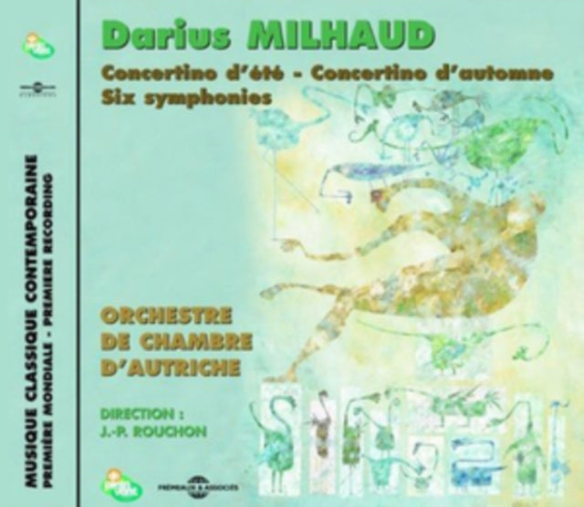 Darius Milhaud: Concertino D'été/Concertino D'automne/...