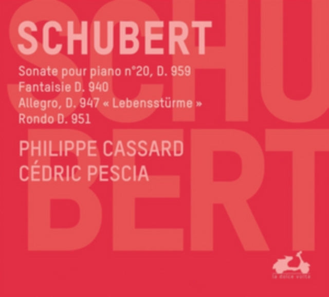 Schubert: Sonata D959 + Piano Duets With Cédric Pescia