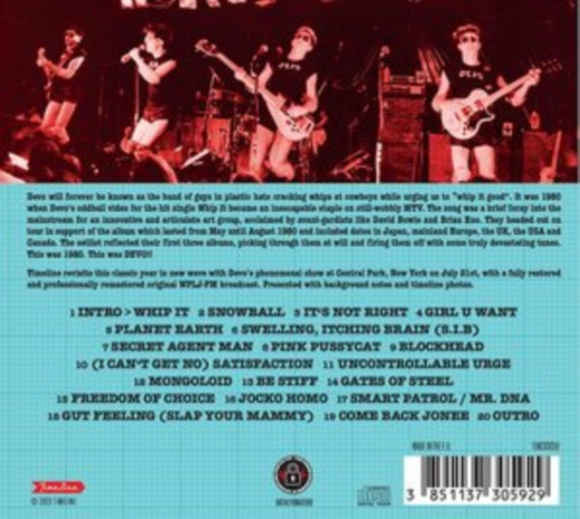 Live in New York 1980