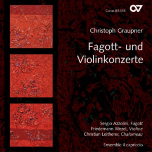 Christoph Graupner: Fagott- Und Violinkonzerte