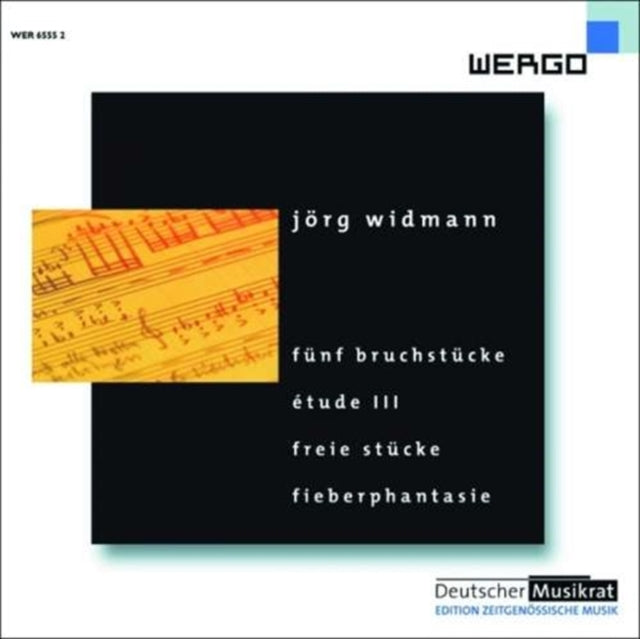 5 Bruchstucke, Etude Iii, Freie Stucke (Widmann)