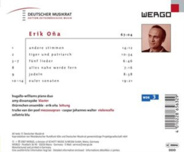 Erik Ona: Andere Stimmen/Tiger Und Patriarch/...