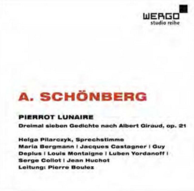 A. Schonberg: Pierrot Lunaire