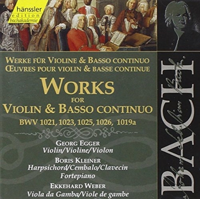 Bach: Works for Violin & Basso Continuo