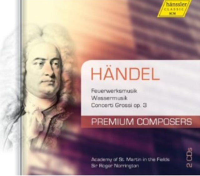 Handel: Feuerwerksmusik/Wassermusik/Concerti Grossi, Op. 3