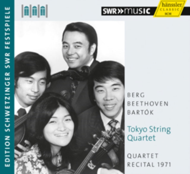 Berg/Beethoven/Bartok: Quartet Recital 1971