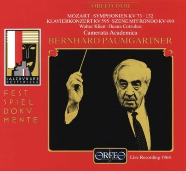 Symphonies Kv 73 and 132 (Camerata Academica Di Mozarteums)