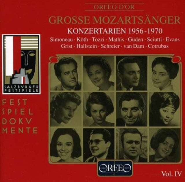 Great Mozart Singers Vol. 4